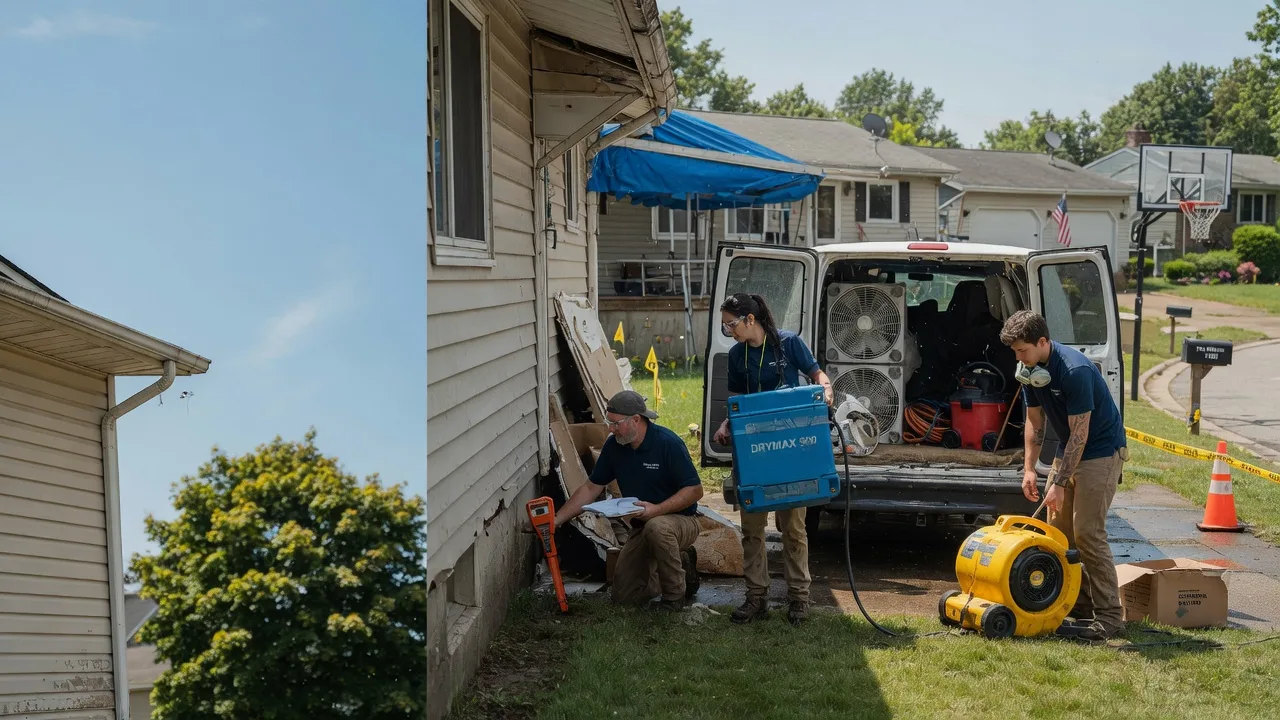 Ceiling Leak Cleanup in Hartford, IA near me